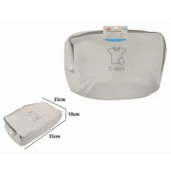SACCHETTO SACCO BORSA PROTEGGI BUCATO IN RETE BIANCHERIA MAGLIA LAVATRICE 59375