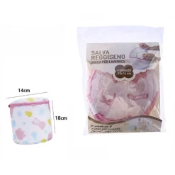 SACCHETTO SALVA REGGISENO LAVATRICE LAVAGGIO BIANCHERIA SACCA INTIMO DONNA 69624