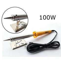 SALDATORE A STAGNO ELETTRICO PROFESSIONALE 100 WATT CON BASE DI APPAGGIO P702100