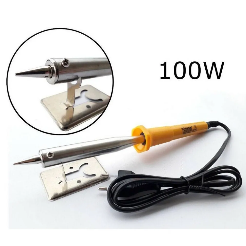 SALDATORE A STAGNO ELETTRICO PROFESSIONALE 100 WATT CON BASE DI APPAGGIO P702100