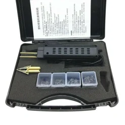 SALDATORE PER RIPARAZIONE PARAURTI PLASTICA AUTO CON GRAFFETTE CUCITRICE A CALDO