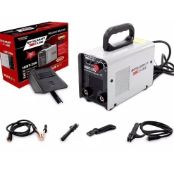 SALDATRICE A ELETTRODO ELETTRICA INVERTER IGBT SALDATURA 250A FABBRO CAVO 2MT