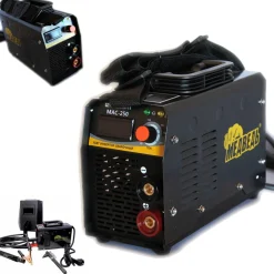 SALDATRICE ELETTRICA A ELETTRODO INVERTER IGBT SALDATURA 250A FABBRO MAC250