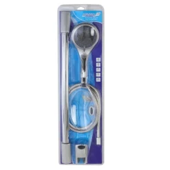 SALISCENDI ASTA CON SOFFIONE DOCCIA 5 FUNZIONI CROMO BAGNO DOCCIA VASCA