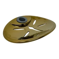 SALISCENDI BAGNO COLONNA DOCCIA MISCELATORE ORO SOFFIONE QUADRATO DOCCETTA 87305