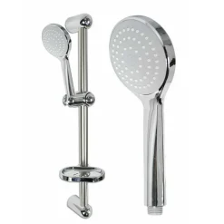 SALISCENDI DOCCIA TUBO CON SOFFIONE DOCCETTA ASTA COLONNA CON PORTASAPONE 69135