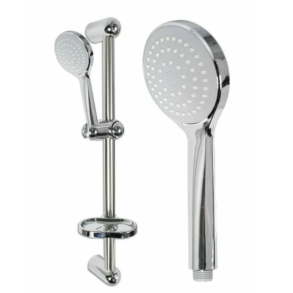 SALISCENDI DOCCIA TUBO CON SOFFIONE DOCCETTA ASTA COLONNA CON PORTASAPONE 69135