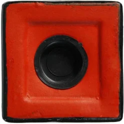 SALVADANAIO IN TERRACOTTA A FORMA DI CABINA TELEFONICA LONDRA ROSSO IDEA REGALO