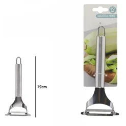 SBUCCIATORE PELA SBUCCIA AFFETTA GRATTUGIA FRUTTA VERDURA UNIVERSALE 19CM 74090