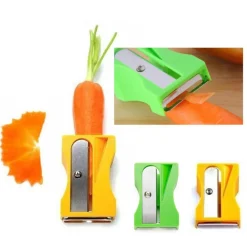 SBUCCIAVERDURE TEMPERA CAROTE ZUCCHINE PELA TAGLIA DECORAZIONE AFFETTA VERDURE