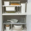 SCAFFALE ESPANDIBILE PER ARMADIETTI ORGANIZER CUCINA A SCOMPARSA BAGNO DISPENSA