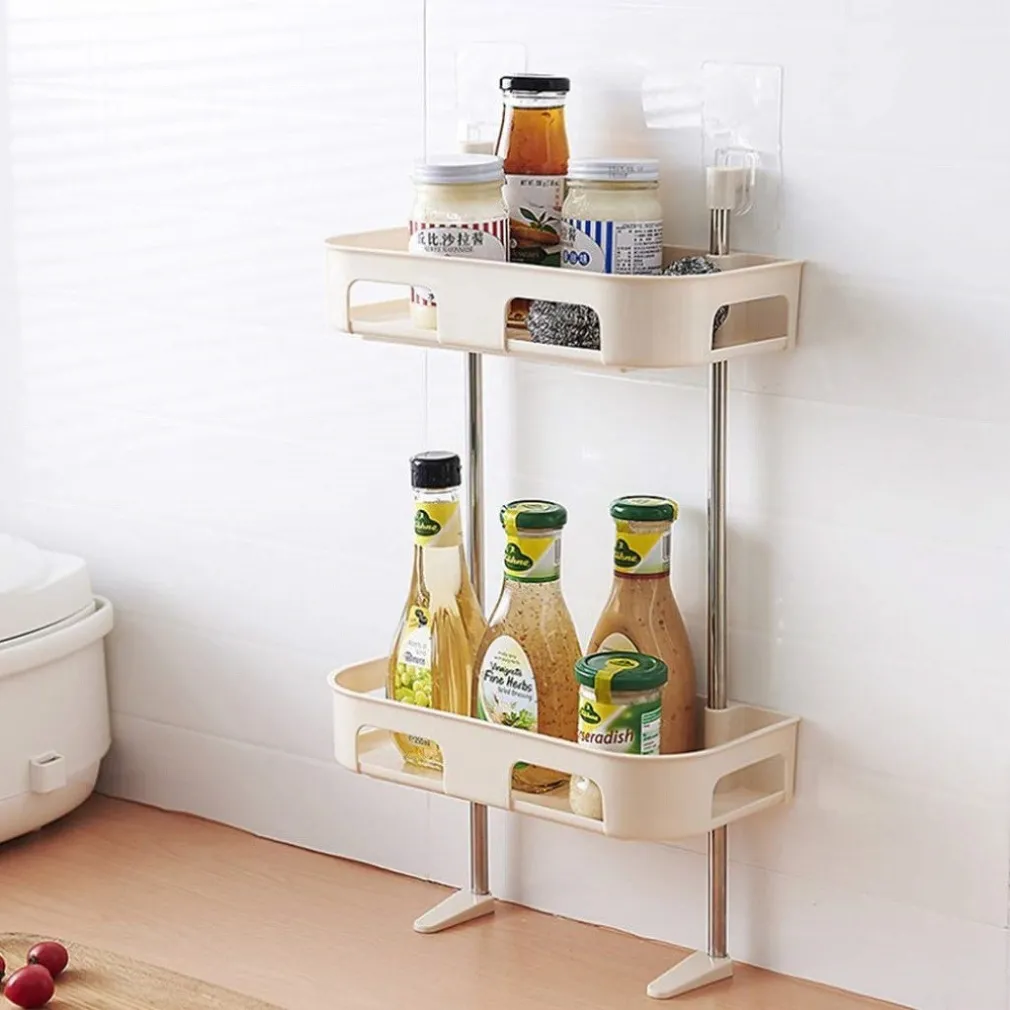 SCAFFALE PER WC BAGNO DOCCIA A PARETE ORGANIZER ARTICOLI DA TOELETTA A 3 RIPIANI