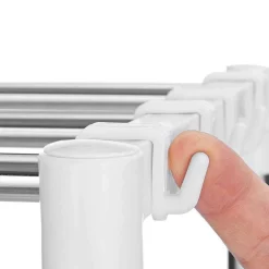 SCAFFALE SALVASPAZIO 3 RIPIANI MULTIUSO BAGNO CUCINA 65 X 60 X 25 CM ART.5897