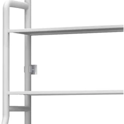 SCAFFALE SALVASPAZIO SOPRA LAVATRICE MENSOLE BAGNO 3 PIANI MOBILE LAVANDERIA 69078