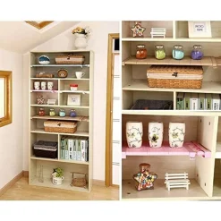 SCAFFALE TELESCOPICO PER ARMADIO REGOLABILE 35CM ALLUNGABILE DA 30-45 CM ACCIAIO