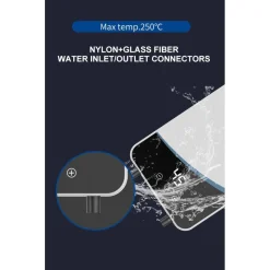 SCALDABAGNO BOILER ELETTRICO CALDAIA ACQUA CALDA ISTANTANEA CON DISPALY TOUCH