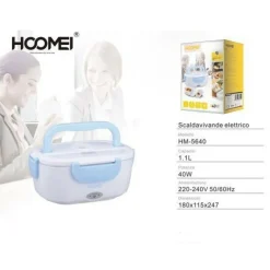 SCALDAVIVANDE ELETTRICO TERMICO PORTA CIBO PORTATILE TERMOS ALIMENTI HM-5640