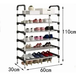 SCARPIERA IMPILABILE ORGANIZER PER RIPORRE LE SCARPE ESPANDIBILE REGOLABILE