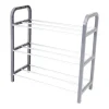 SCARPIERA IN PLASTICA 3 RIPIANI LIVELLI SALVASPAZIO 40X19X42CM PORTA SCARPE CASA