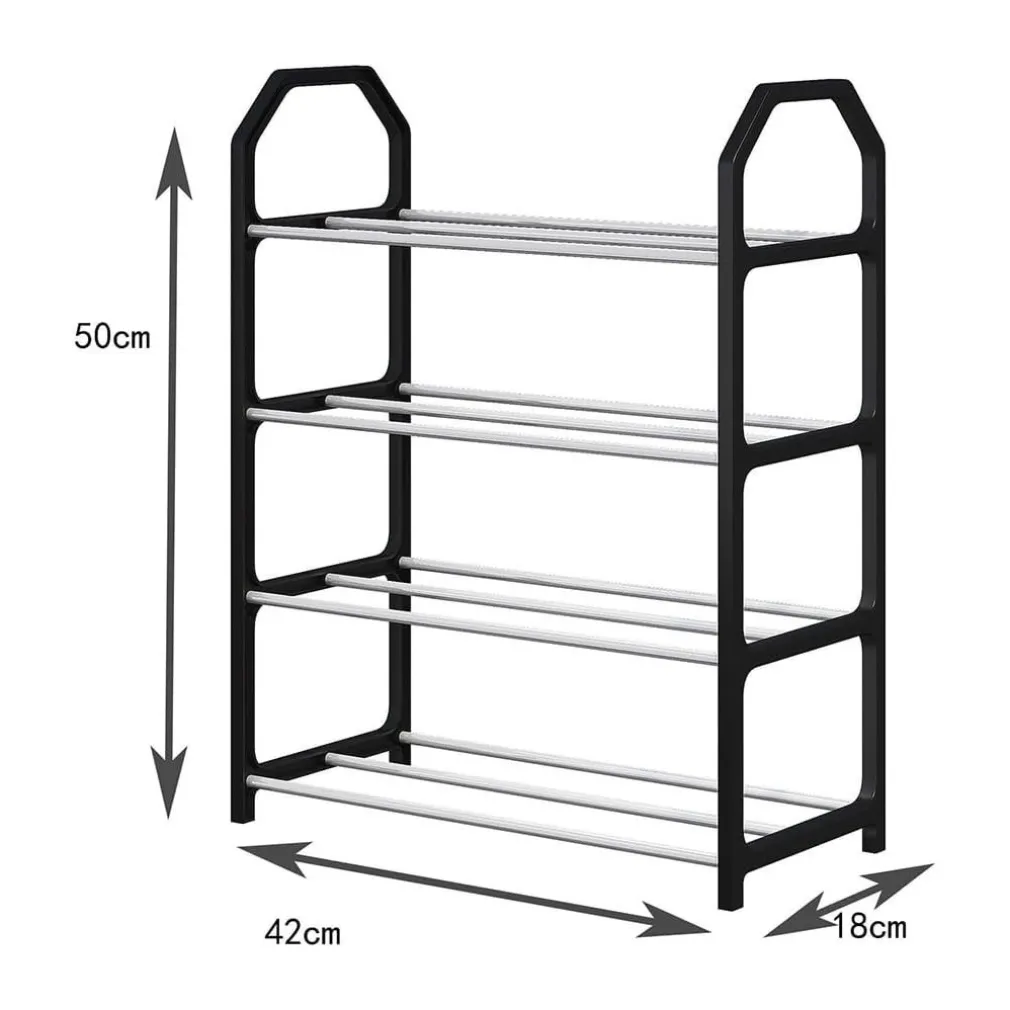 SCARPIERA ORGANIZZATORI DI SCARPE IN METALLO CALZATURE NEGOZI ASSEMBLAGGIO RAPIDO