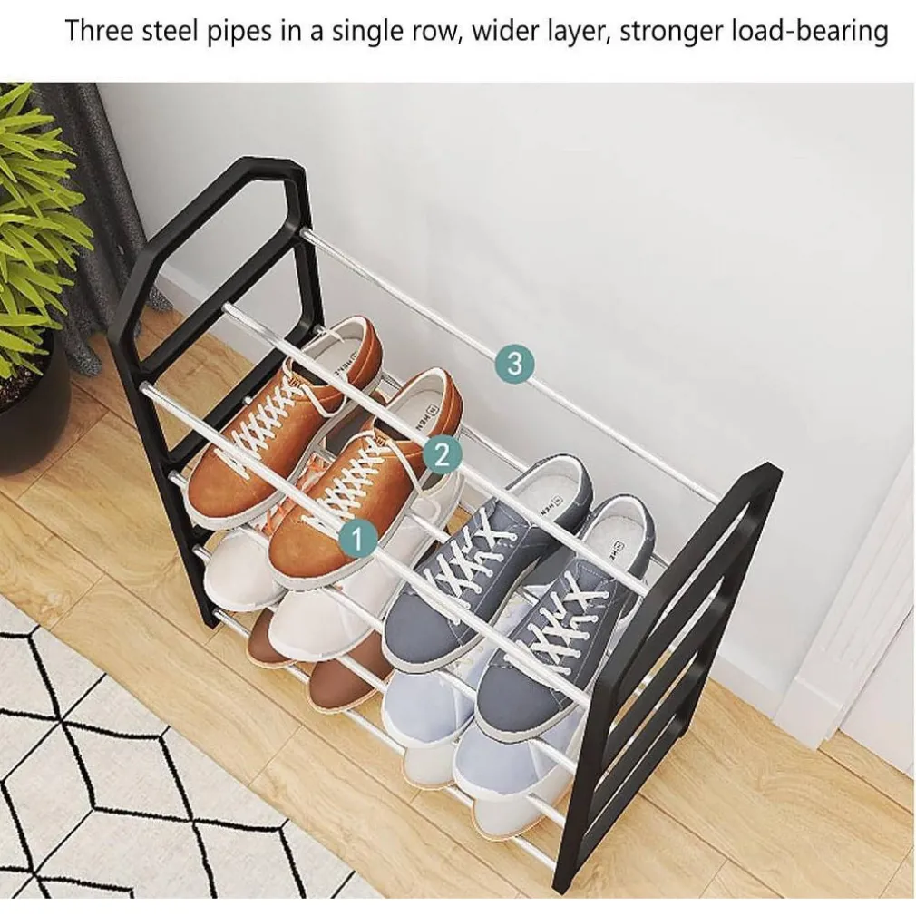 SCARPIERA ORGANIZZATORI DI SCARPE IN METALLO CALZATURE NEGOZI ASSEMBLAGGIO RAPIDO