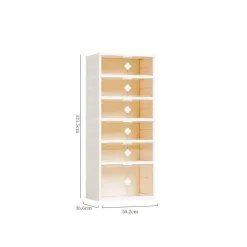 SCARPIERA PIEGHEVOLE IMPILABILE A 6 RIPIANI ANTIPOLVERE TRASPIRANTE 120X37X51CM