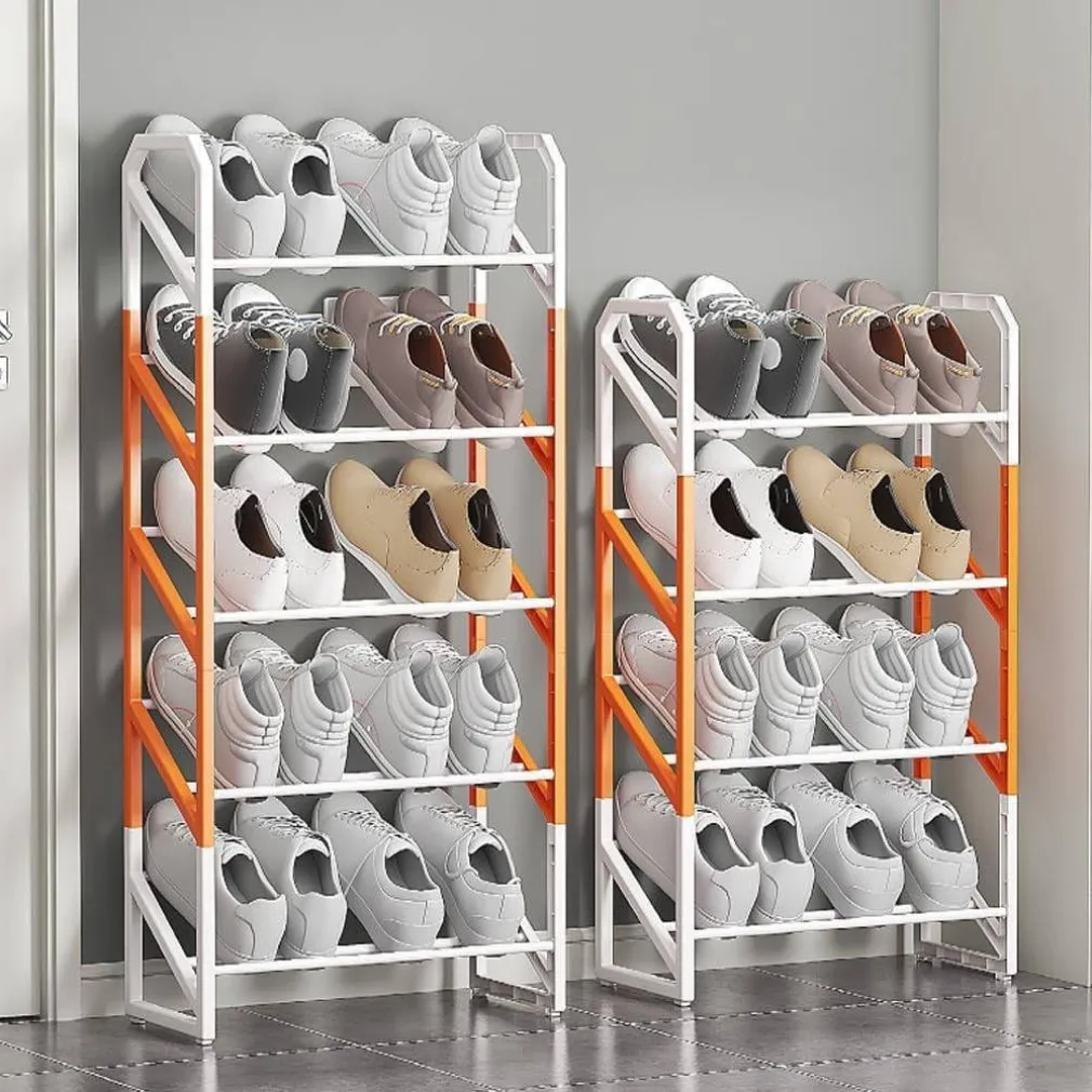SCARPIERA SCAFFALE ORGANIZER SALVASPAZIO A 3 RIPIANI SCARPE IMPILABILE 53X45X18C