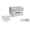 SCATOLA BOX SALVASPAZIO PORTATUTTO CONTENITORE ARMADI ORGANIZER 60X50X40CM 53030