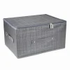 SCATOLA BOX SALVASPAZIO PORTATUTTO CONTENITORE ORGANIZER CERNIERA 79415 35X26X20CM
