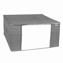 SCATOLA BOX SALVASPAZIO PORTATUTTO CONTENITORE ORGANIZER 45 X 30 X 20 CM 69709