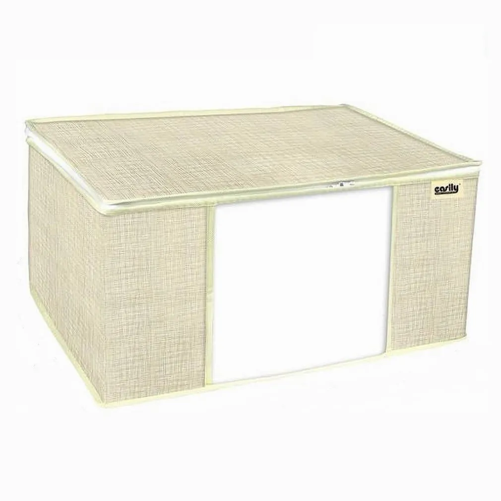 SCATOLA BOX SALVASPAZIO PORTATUTTO CONTENITORE ORGANIZER 45 X 30 X 20 CM 69709