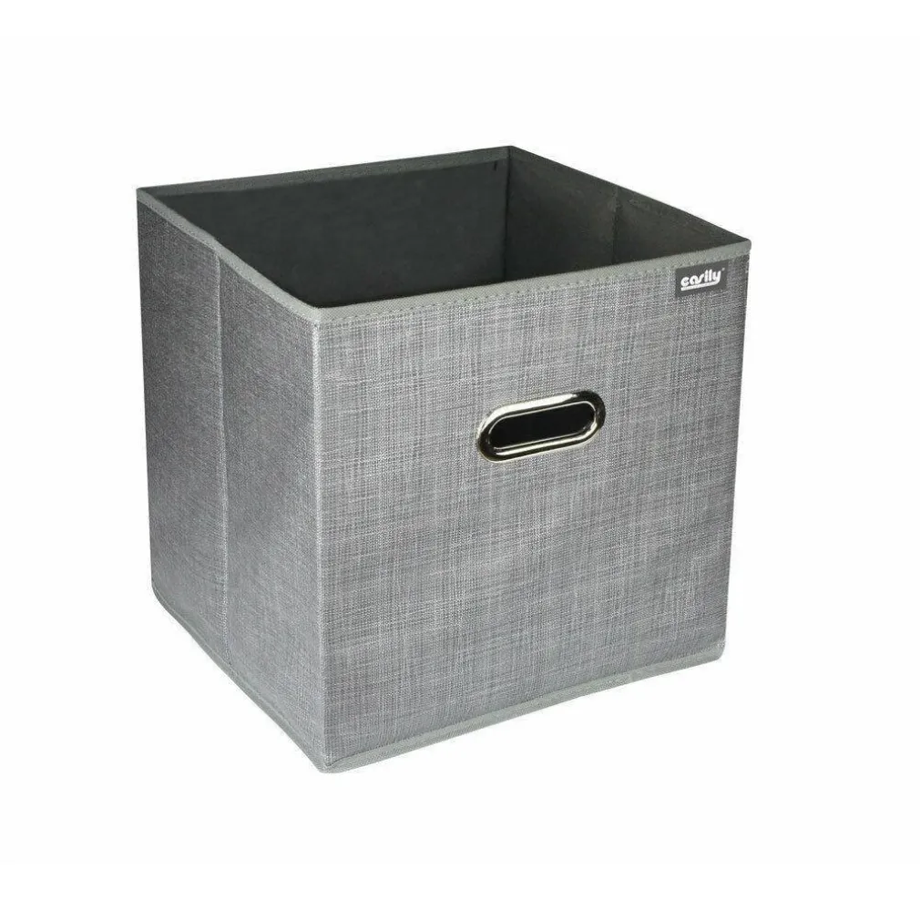 SCATOLA PORTA DOCUMENTI D'ARCHIVIAZIONE UFFICIO BOX PORTATUTTO 31X31X31CM 69688