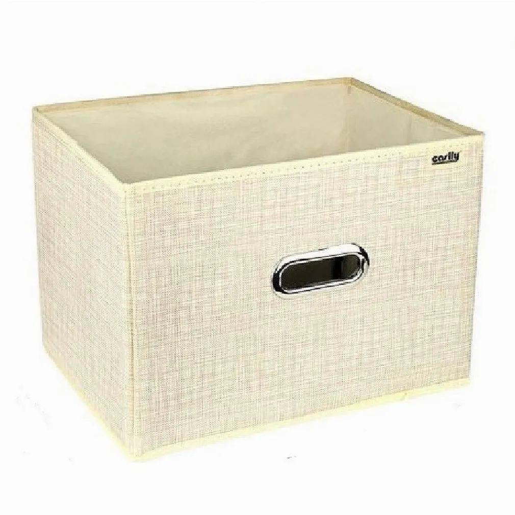 SCATOLA PORTA DOCUMENTI DI ARCHIVIAZIONE UFFICIO BOX PORTATUTTO 33X23X23CM 69687