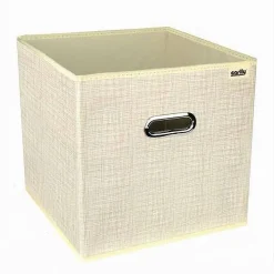 SCATOLA PORTADOCUMENTI DI ARCHIVIAZIONE UFFICIO BOX PORTATUTTO 25X25X25CM 69686