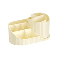 SCATOLA PORTAOGGETTI DA SCRIVANIA PORTA ROSSETTI COSMETICI CANCELLERIA PENNE PER TOLETTA