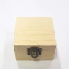 SCATOLE BAULE SCATOLA 2 PEZZI LEGNO RF_64883 QUADRATO PORTAGIOIE 5.5X5.5X4 CM