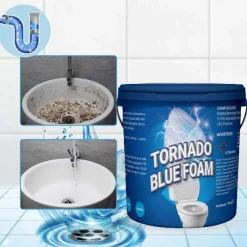 SCHIUMA ATTIVA RAPIDA POWER PULISCI TUTTO WC BAGNO BIDET 1 KG SGORGANTE TUBI