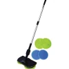 SCOPA MAID PULISCE LUCIDA PAVIMENTI MICRO FIBRA CATTURA 2 TESTE ROTANTI WIRELESS