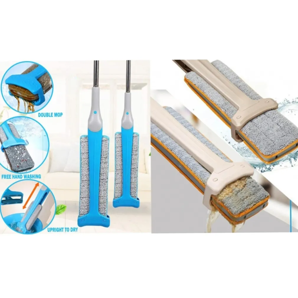 SCOPA MOP AUTOPULENTE SWEEPER MICROFIBRA CATTURA POLVERE LAVA PAVIMENTI ASCIUGA