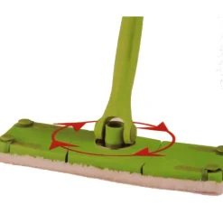 SCOPA STRIZZA MOP TWIST LAVA E ASCIUGA PAVIMENTI PARQUET MARMO PANNO MICROFIBRA