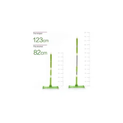 SCOPA STRIZZA MOP TWIST LAVA E ASCIUGA PAVIMENTI PARQUET MARMO PANNO MICROFIBRA