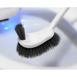 SCOPINO PER WC DOPPIO LATO STRUMENTO PULIZIA BAGNO CON MANICO LUNGO 48 CM 87618