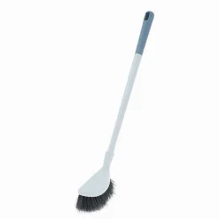 SCOPINO WC CURVO CON MANICO ROBUSTO ERGONOMICO SPAZZOLONE BAGNO CON GANCIO 87616