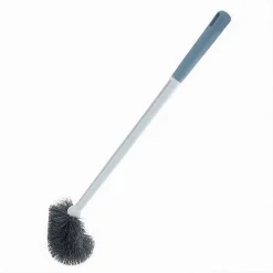 SCOPINO WC SPAZZOLA DESIGN CURVO PULIZIA BAGNO MANICO LUNGO 48 CM CON FORO 87617