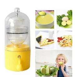 SCUOTITORE AGITATORE FRULLINO PER UOVA IN PLASTICA SCUOTIUOVA MANUALE Q-T191