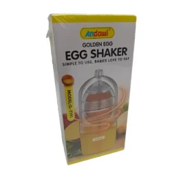 SCUOTITORE AGITATORE FRULLINO PER UOVA IN PLASTICA SCUOTIUOVA MANUALE Q-T191