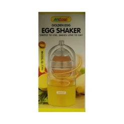 SCUOTITORE AGITATORE FRULLINO PER UOVA IN PLASTICA SCUOTIUOVA MANUALE Q-T191