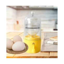 SCUOTITORE AGITATORE FRULLINO PER UOVA IN PLASTICA SCUOTIUOVA MANUALE Q-T191