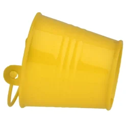 SECCHIELLO MAXI IN LATTA DECOUPAGE PORTA PIANTE 10,5 cm BOMBONIERA CONTENITORE