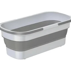 SECCHIO BACINELLA PIEGHEVOLE RICHIUDIBILE SALVASPAZIO CESTINO RETTANGOLARE 46CM